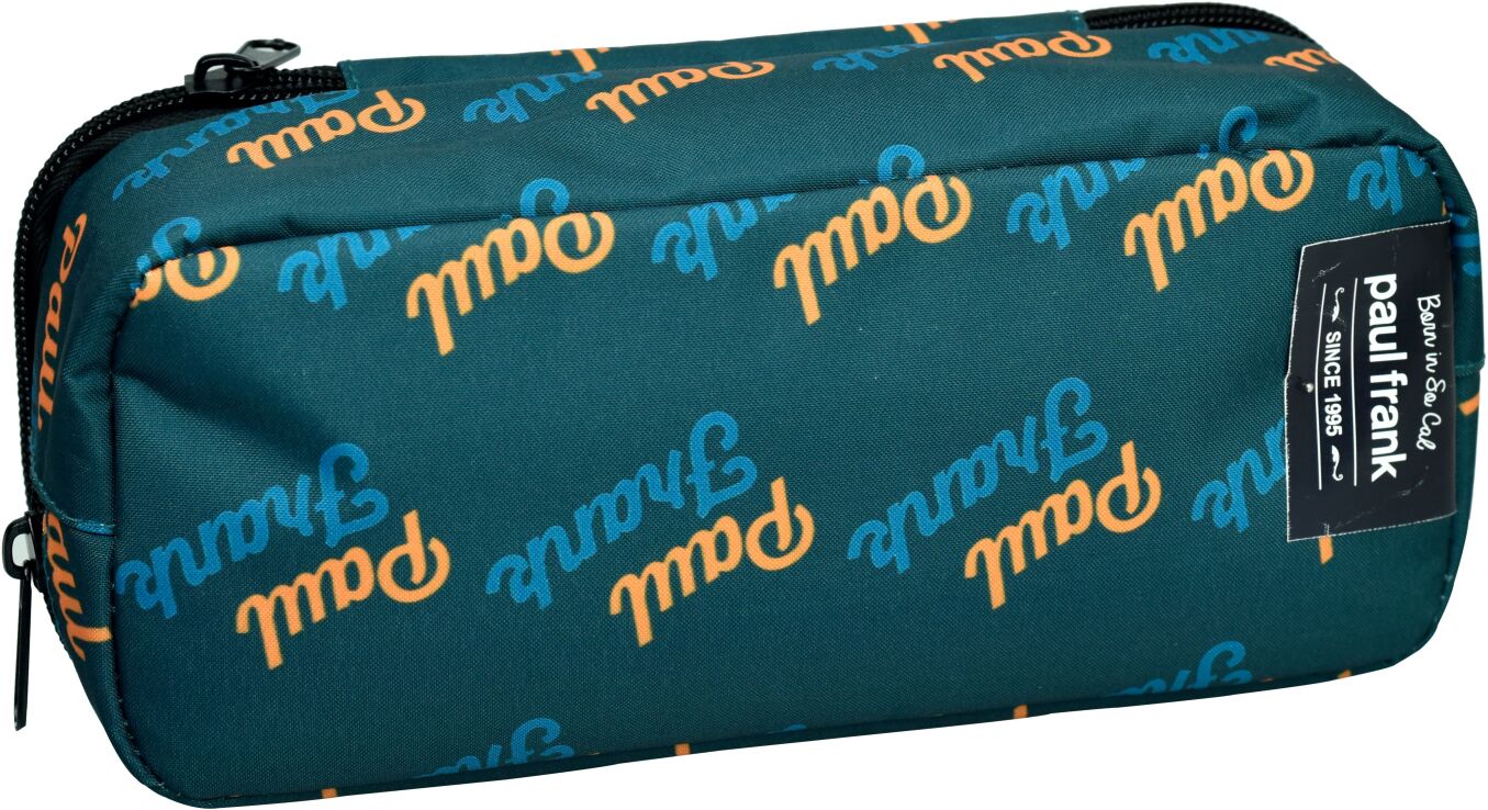 Paul Frank Logo Boys 24 Κασετίνα Βαρελάκι Οβάλ (346-87141) (1)