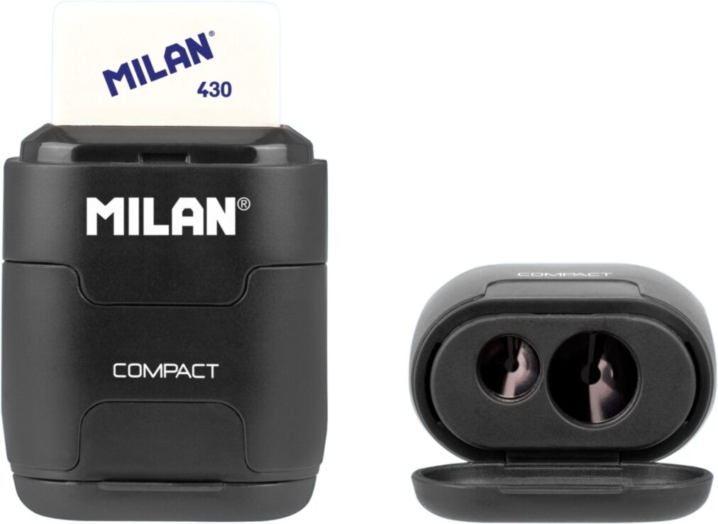 Milan Γόμα-Ξύστρα Διπλή Compact Shadow (325-00129-4703116DW) (0)