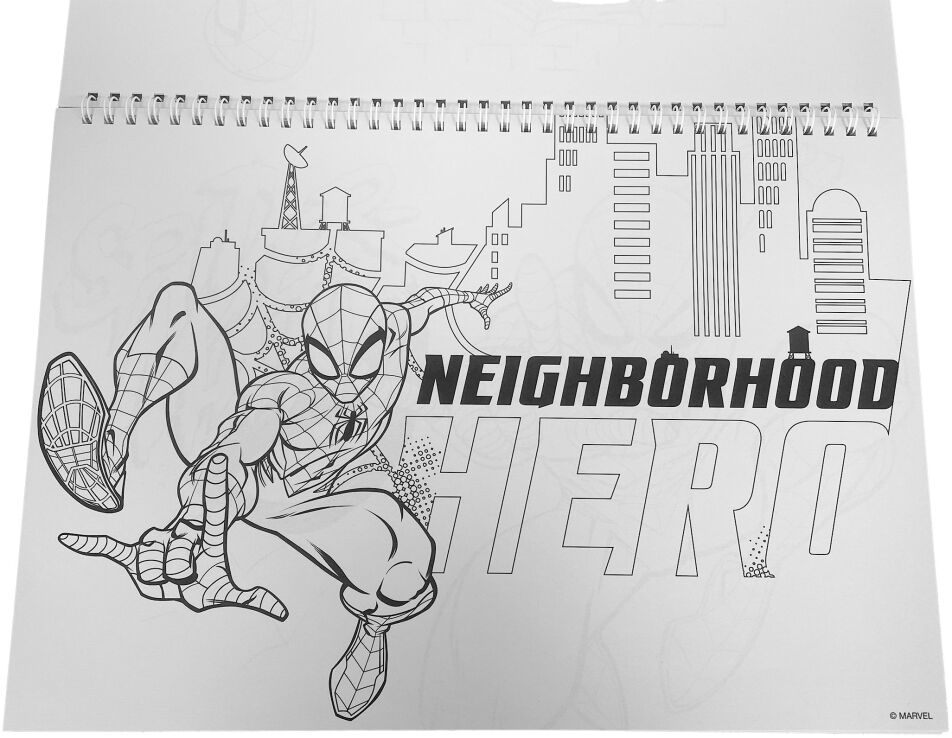 Spiderman Amazing 2 Μπλοκ Ζωγραφικής Α4+Stickers-40 Φύλλα (337-11416) (4)