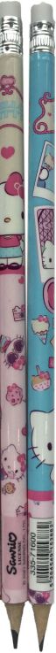 Hello Kitty Μολύβι-2 Σχέδια-1 Τμχ (335-74600) (1)