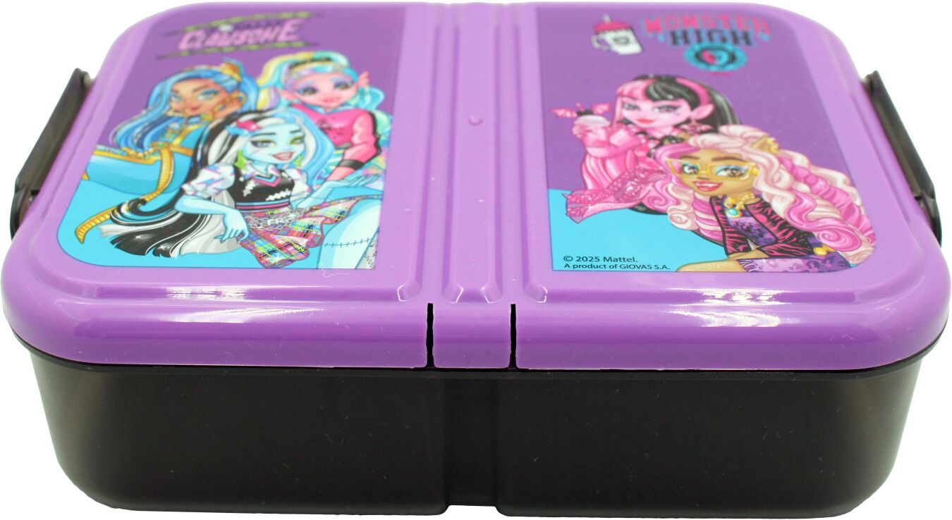 Gim Δοχείο Φαγητού 3Χώρων Monster High (571-02262) (1)