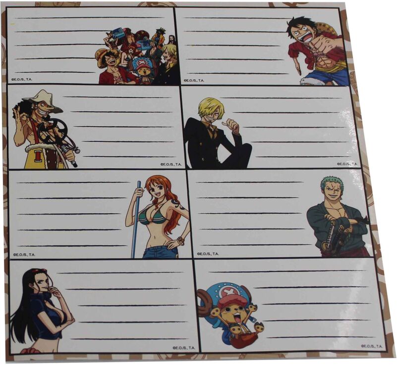 Gim Ετικέτα 2Τμχ One Piece (775-25046) (1)