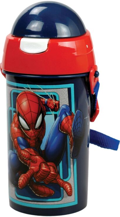 GIM Παγούρι PP Spiderman 500ml-2 Σχέδια (557-02209) (2)