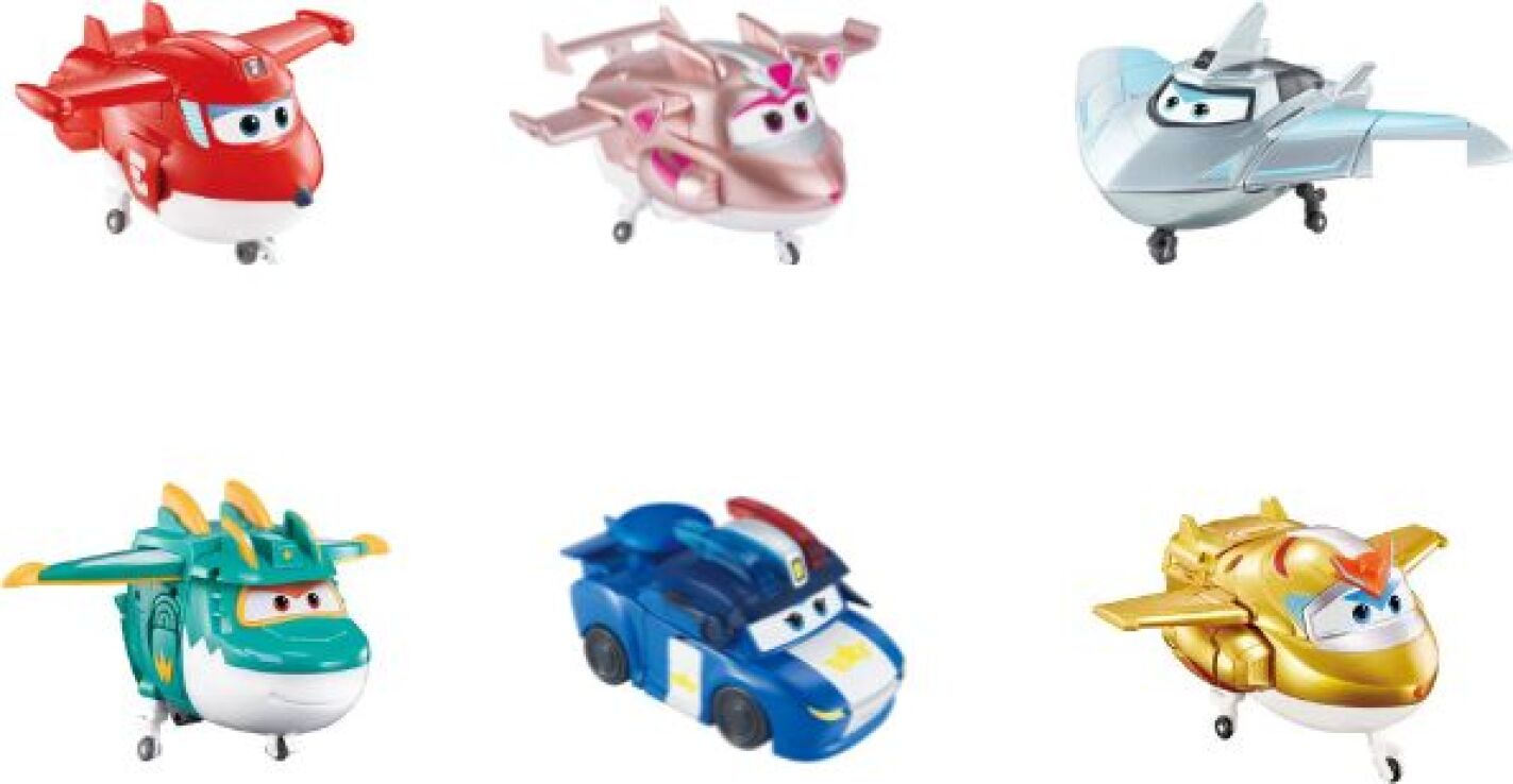 Super Wings Electric Heroes Transforming 15cm-6 Σχέδια (780200) (3)