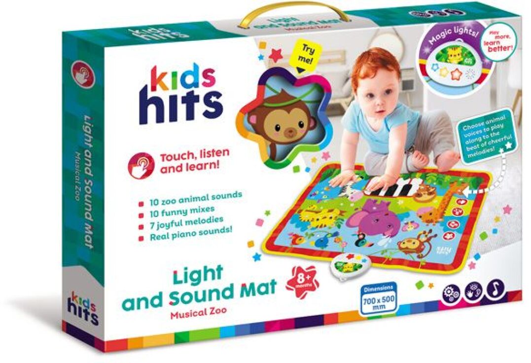 Kids Hits Μουσικό Χαλάκι Ζωολογικός Κήπος (KH04/003) (1)