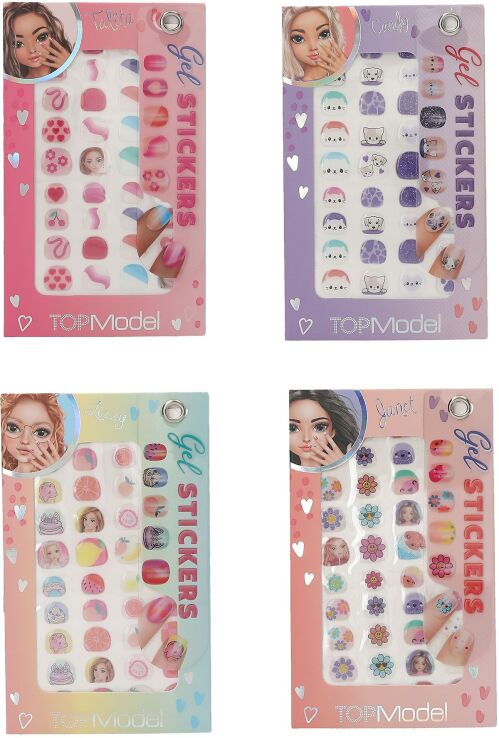 Top Model Αυτοκόλλητα Νυχιών Beauty & Me-4 Σχέδια-1Τμχ (D13494) (0)