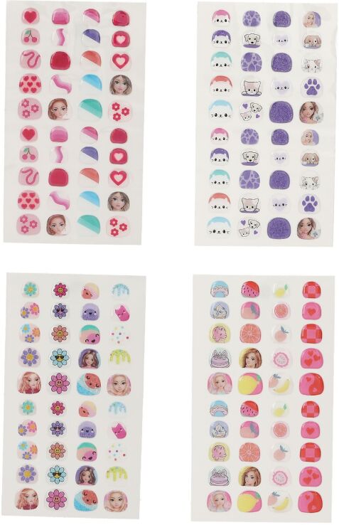 Top Model Αυτοκόλλητα Νυχιών Beauty & Me-4 Σχέδια-1Τμχ (D13494) (1)