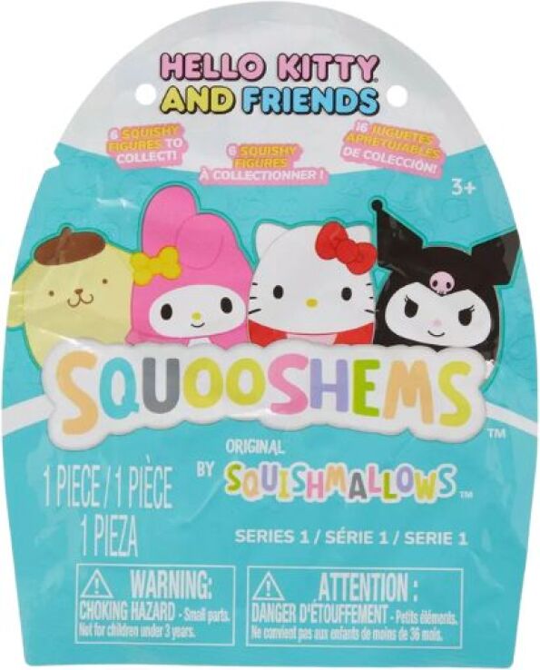 Squishmallows-Squooshems Sanrio Φακελάκι 6cm-6 Σχέδια (JWSS0025) (0)