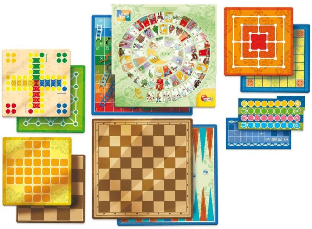 Real Fun Επιτραπέζιο Σούπερ Συλλογή Επιτραπέζιων 60 Παιχνίδια (05.57023) (1)