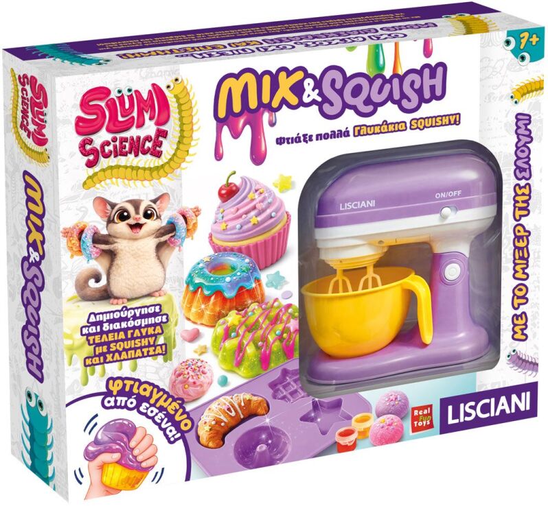 Slumi Science Σετ Δημιουργίας Mix & Squish (09.120277) (0)