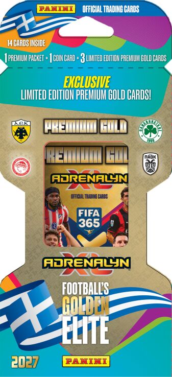 Panini Fifa 365 27 Adrenalyn Premium Gold Blister Κάρτες (PA.GB.FI.227) (0)