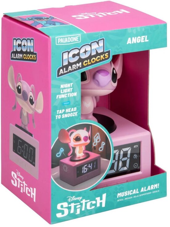 Paladone Disney:Angel Icon Alarm Clock (104907) (1)