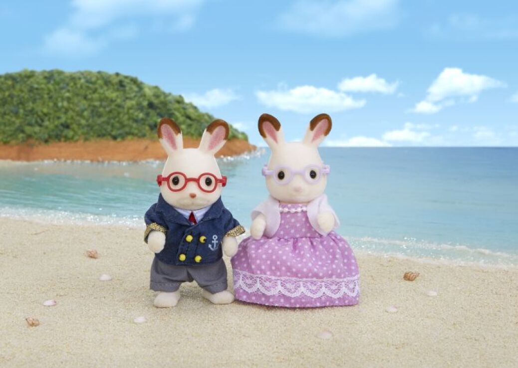 Sylvanian Families Chocolate Rabbit Παππούς & Γιαγιά (030248-5190) (2)