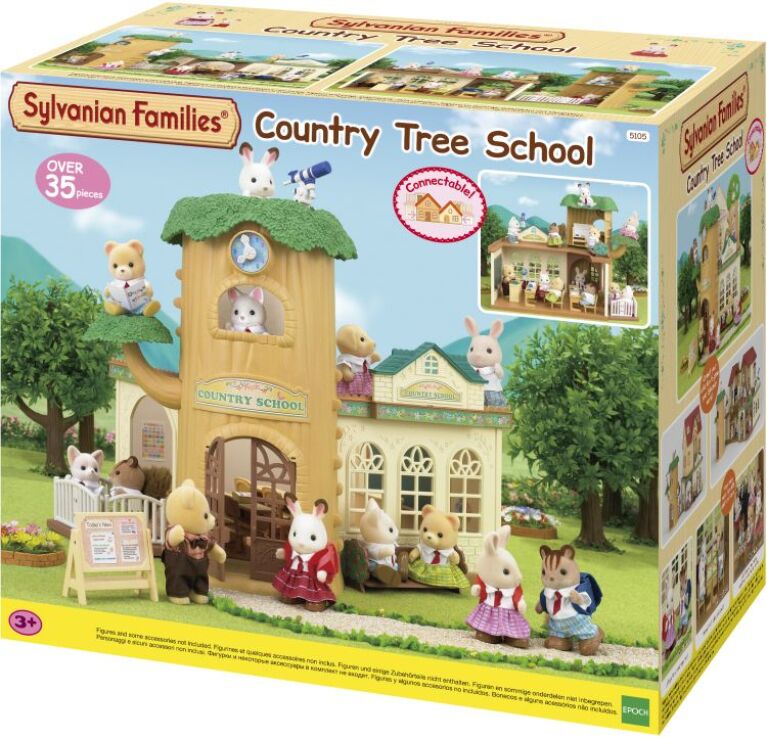 Sylvanian Families Δεντροσχολείο (030272-5105) (1)