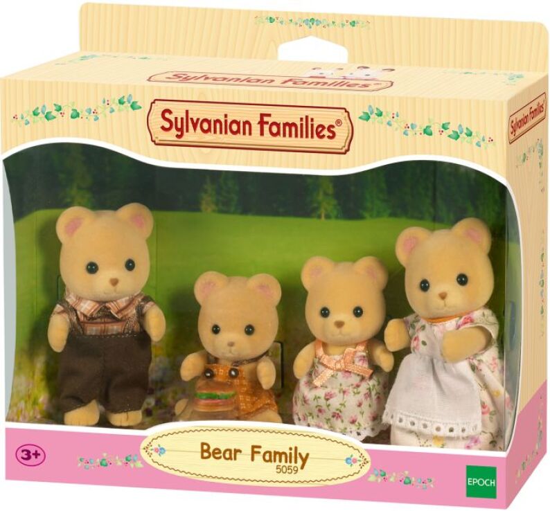 Sylvanian Families Bear Οικογένεια (030276-5059) (1)