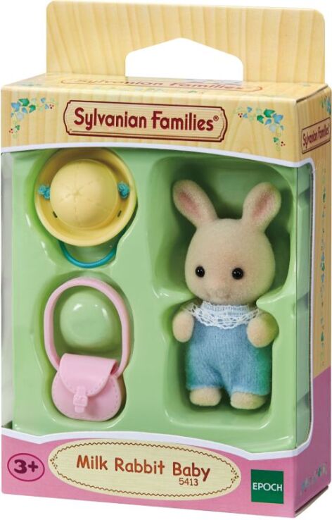 Sylvanian Families Μωρό Milk Rabbit (068154-5413) (1)