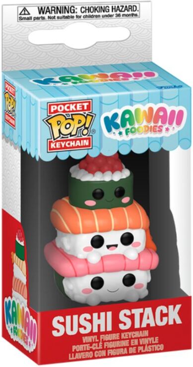 Pocket Pop!Μπρελόκ Sushi Stack-Kawaii Foodies (104116) (1)