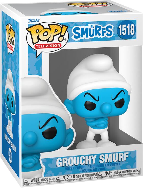 POP!#1518 Grouchy Smurf-The Smurfs (093292) (1)