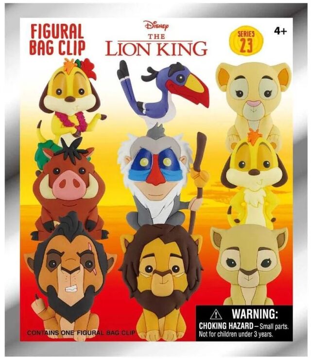 Monogram Disney-The Lion King Φιγούρα Μπρελόκ Φακελάκι-1Τμχ (103421) (0)