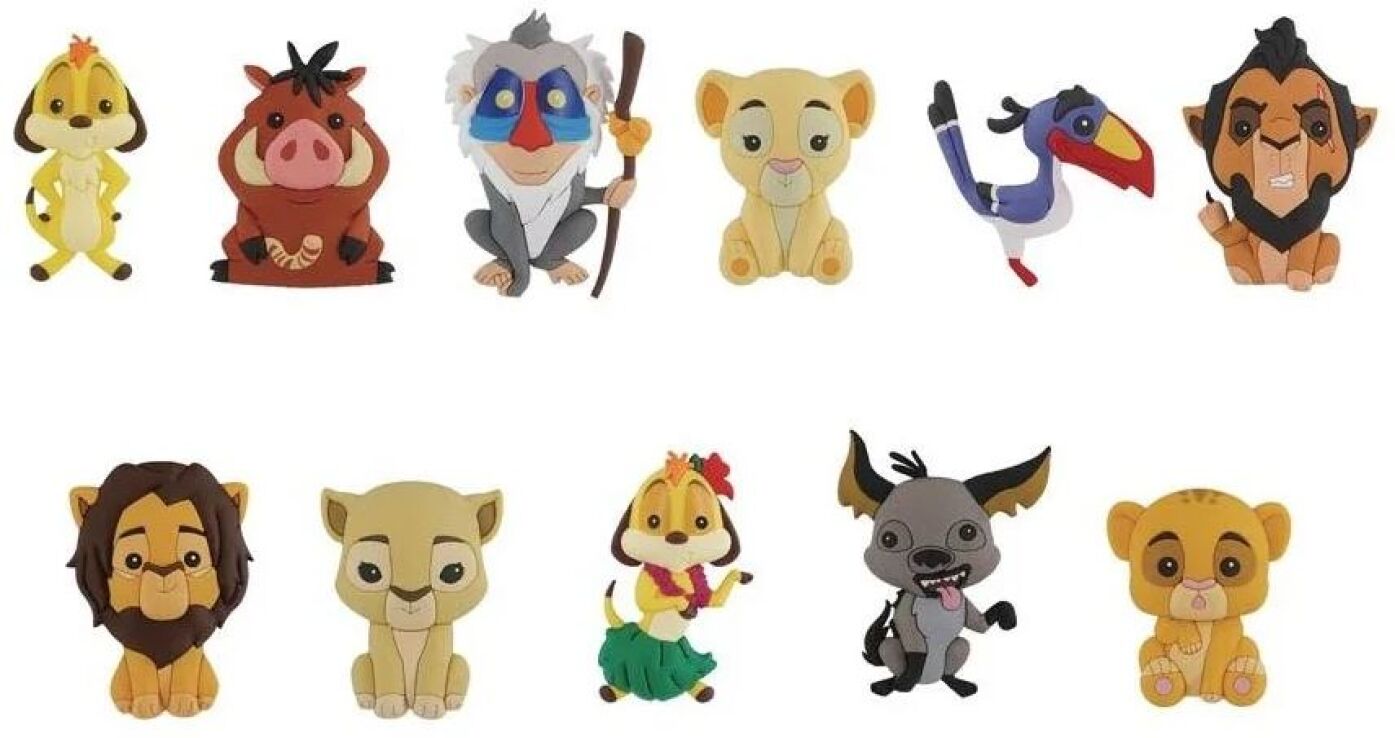 Monogram Disney-The Lion King Φιγούρα Μπρελόκ Φακελάκι-1Τμχ (103421) (1)