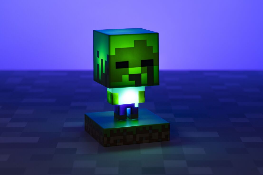 Paladone Minecraft Zombie Icon Light (057528) (2)