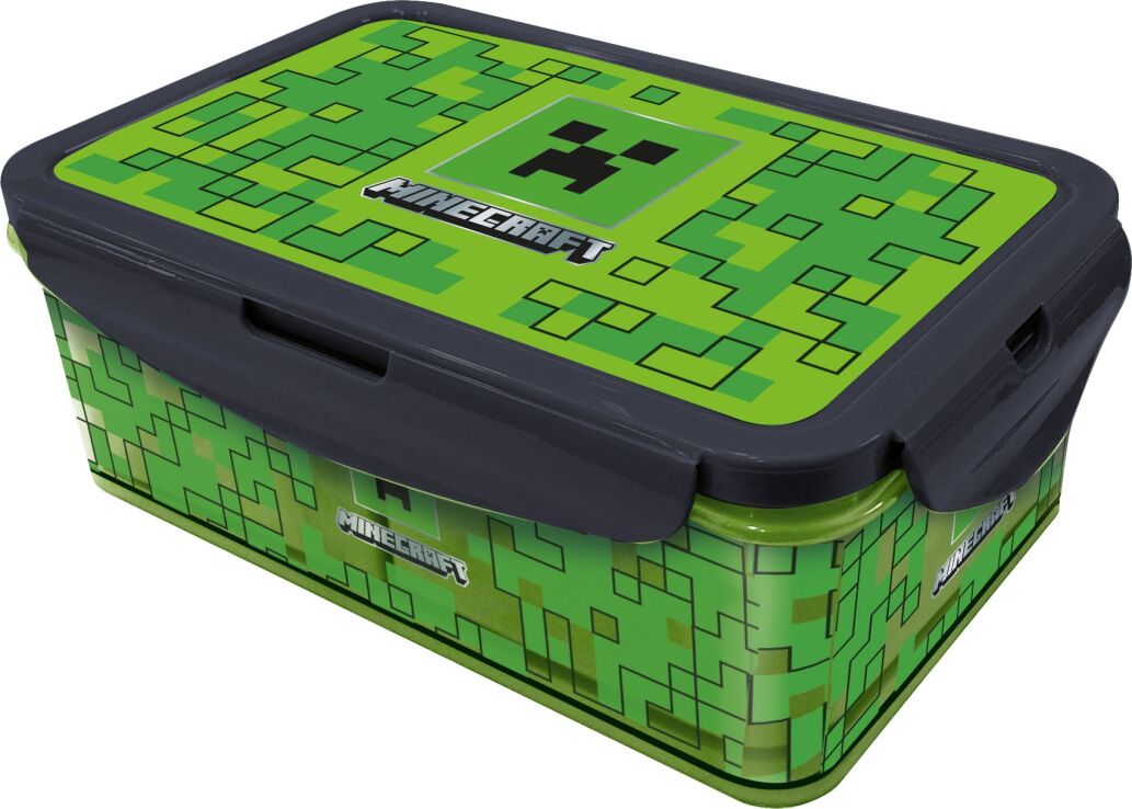 Stor Δοχείο Φαγητού Minecraft Squared (097944) (0)