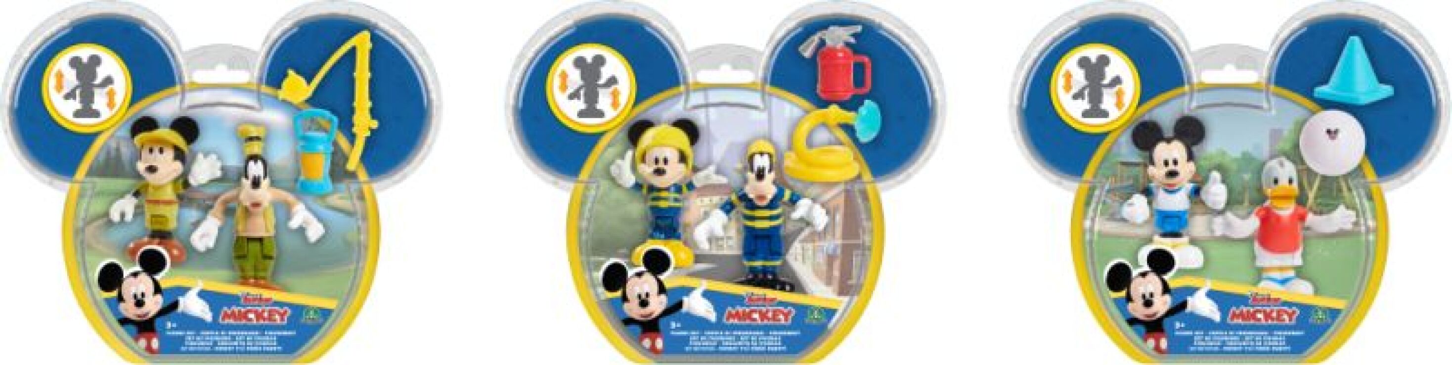 Mickey Φιγούρες 7.5cm 2Pack - 3 Σχέδια (MCC04520) (2)
