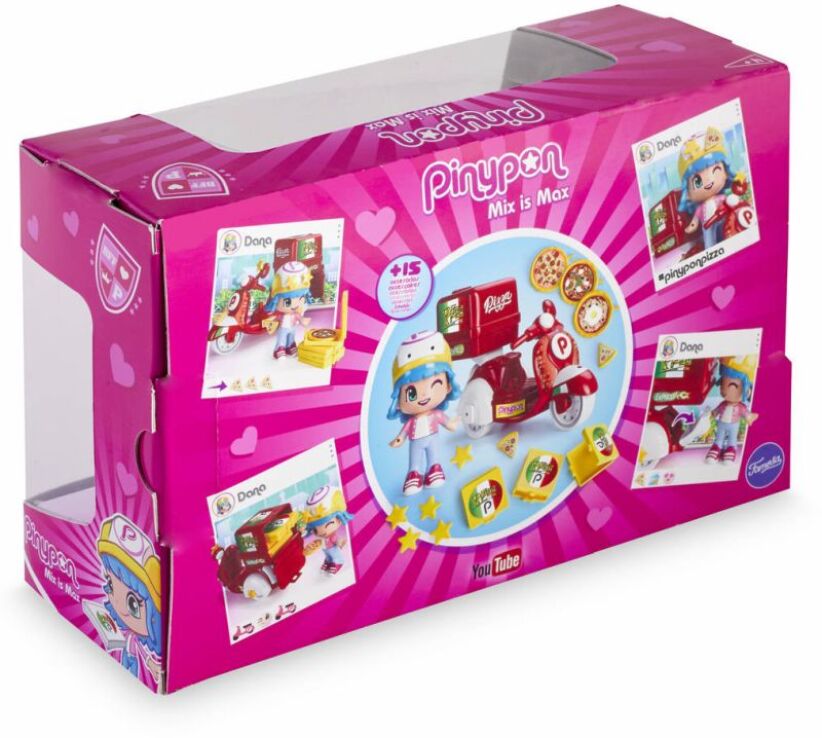 Pinypon Όχημα Με Φιγούρα Πίτσα Delivery (700014911) (2)