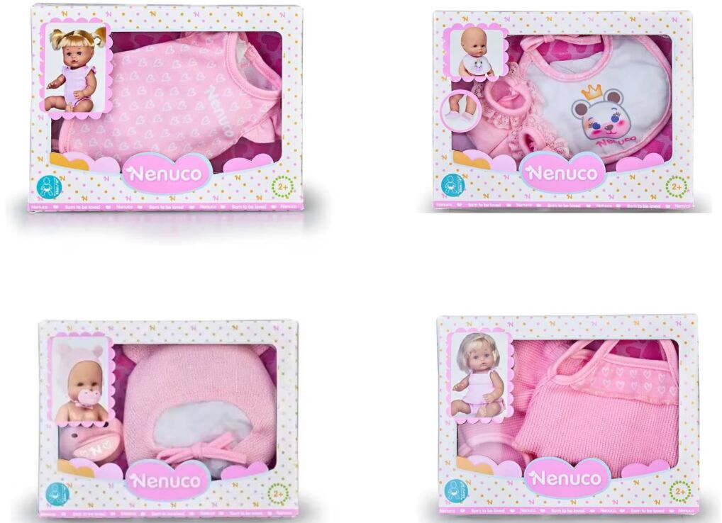 Nenuco Ρούχα-4 Σχέδια (NFN35000) (2)