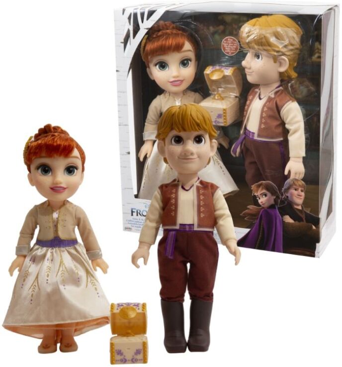 Disney Frozen II Anna & Kristoff 35cm Και Δαχτυλίδι (FRN91000) (2)