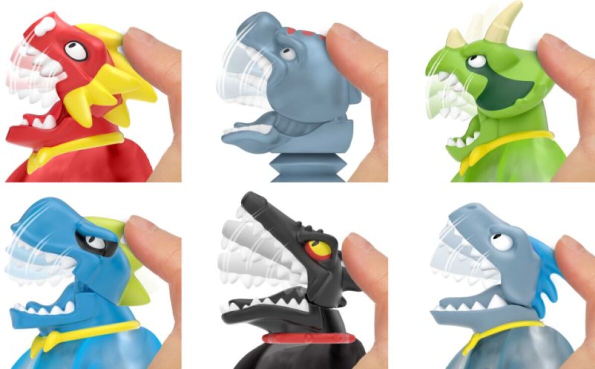 Goo Jit Zu Dino Power Hero Single Pack S3-7 Σχέδια (GJT11000) (10)
