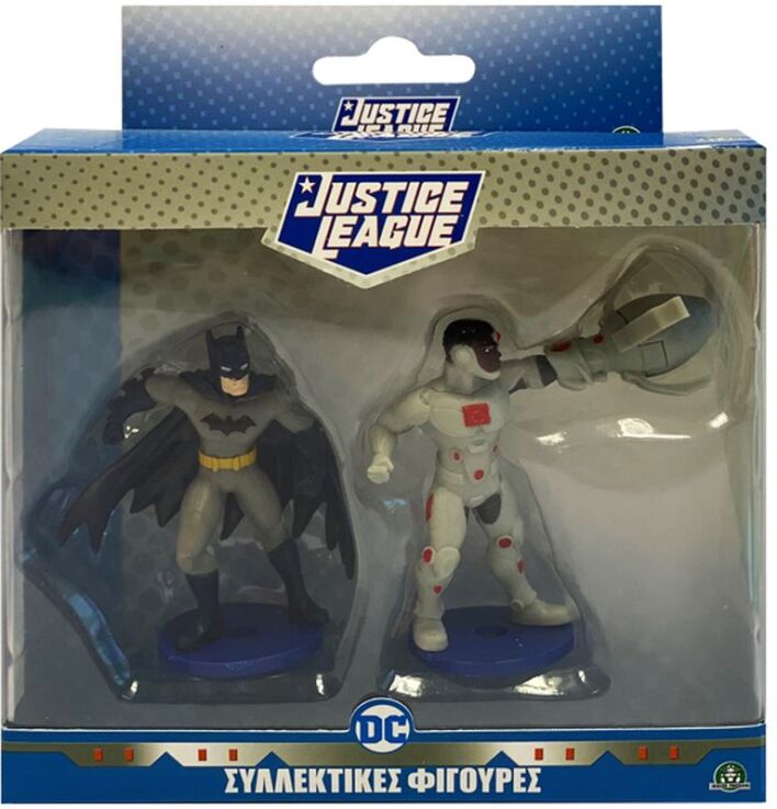 Hero-Mania Justice League Φιγούρες-Τoppers 2Pack-4 Σχέδια (JUT01000) (3)