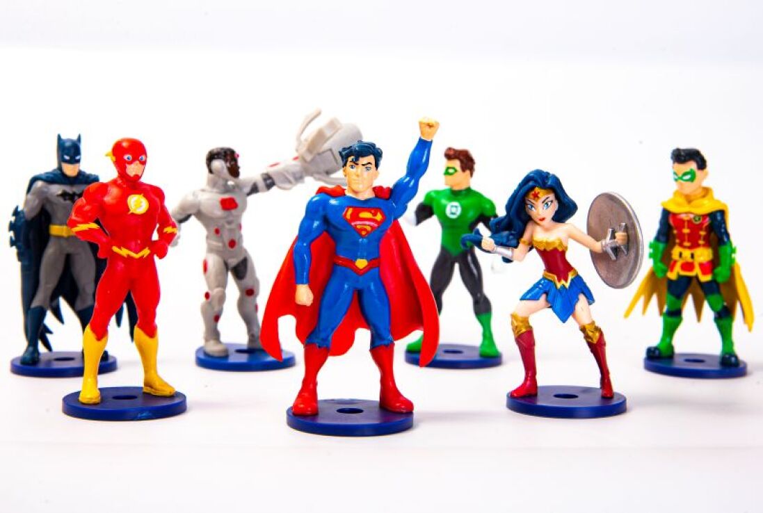Hero-Mania Justice League Φιγούρες-Τoppers 2Pack-4 Σχέδια (JUT01000) (5)