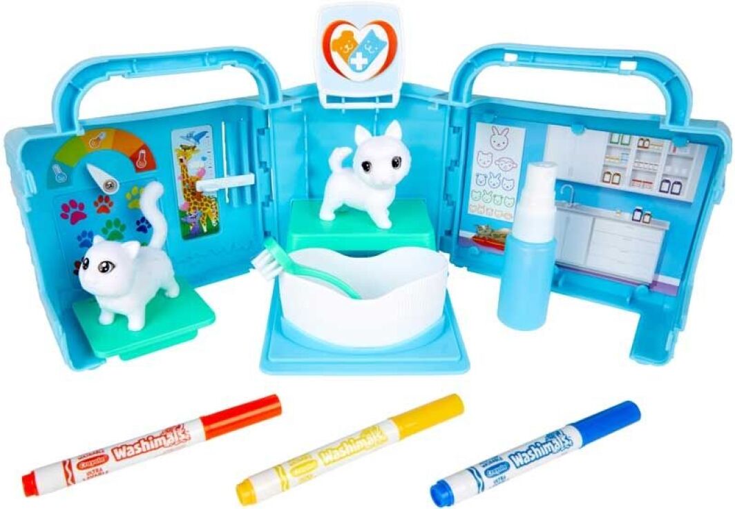 Crayola Washimals Σετ Κτηνιατρική Κλινική (74-7268-E-000) (1)