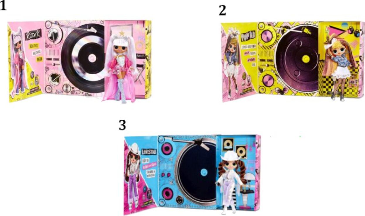 L.O.L Surprise Κούκλα OMG Remix - 3 Σχέδια (LLUG1000) (1)