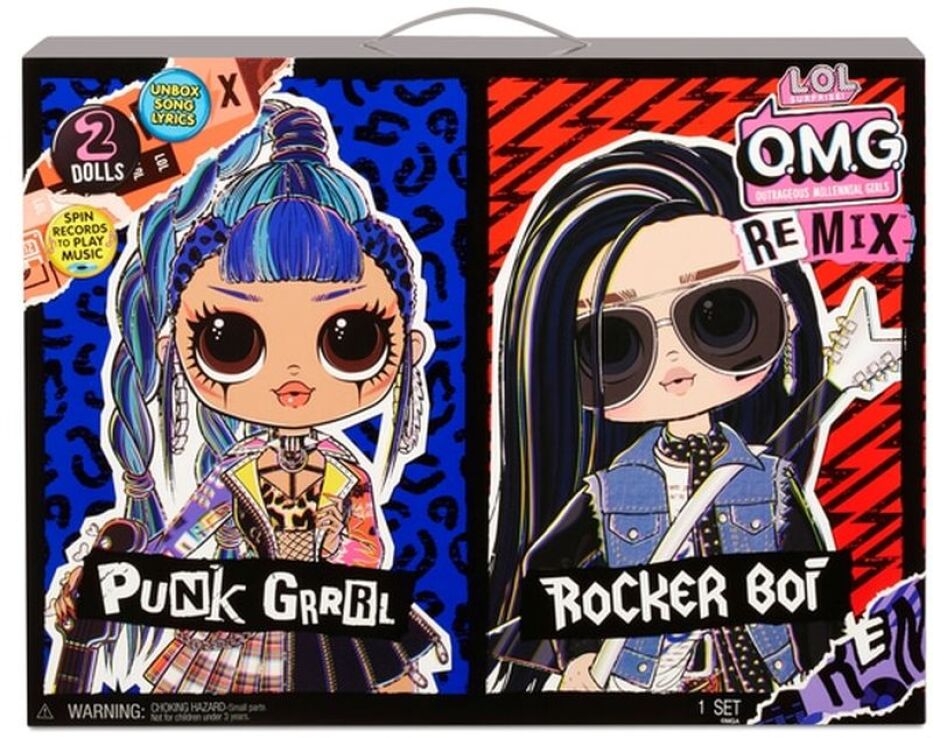 L.O.L Surprise Κούκλες OMG Remix 2 Pack (LLX01000) (1)