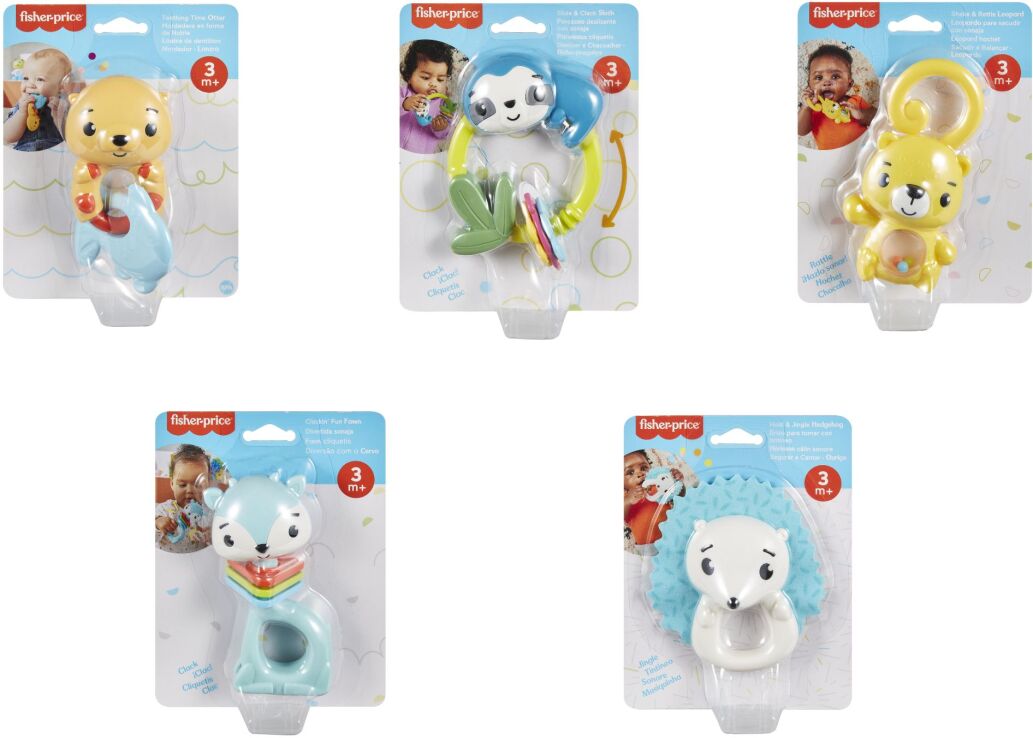 Fisher Price Παιχνίδι Δραστηριοτήτων Ζωάκια-5 Σχέδια (HJW11) (2)