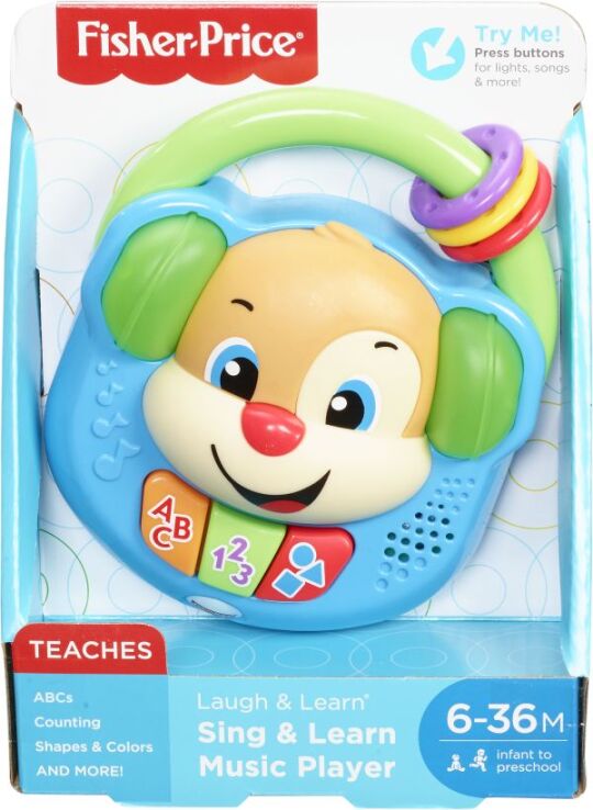 Fisher Price Laugh & Learn Εκπαιδευτικό Ραδιοφωνάκι (FPV17) (1)