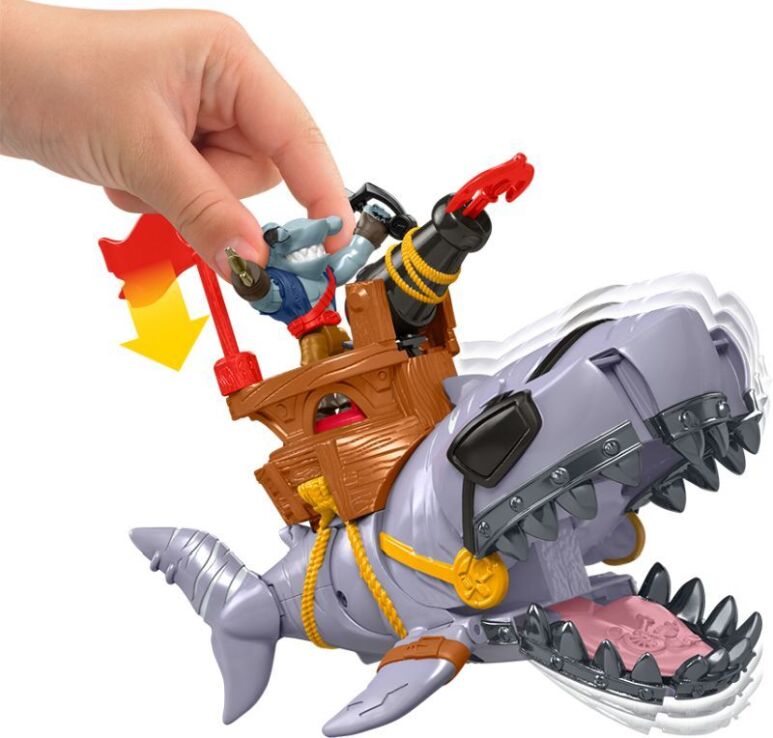 Fisher Price Imaginext-Πειρατικό Πλοιάριο-Πλάσματα Βυθού - 2 Σχέδια (DHH64) (3)