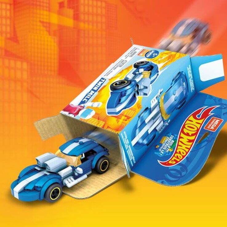 F.P. Mega Bloks Hot Wheels Racers-106Τμχ-4 Σχέδια (GVM28) (2)