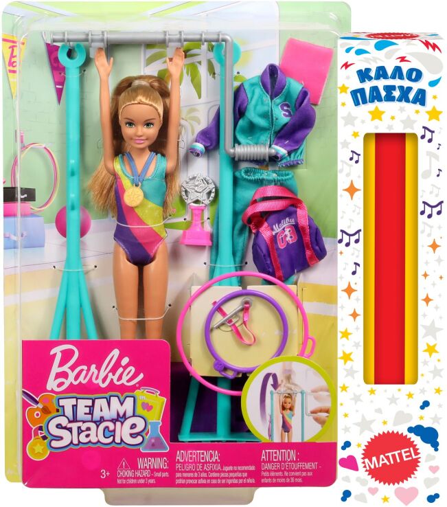 Λαμπάδα Barbie Stacie Αθλήτρια Ενόργανης Γυμναστικής (GBK59) (0)