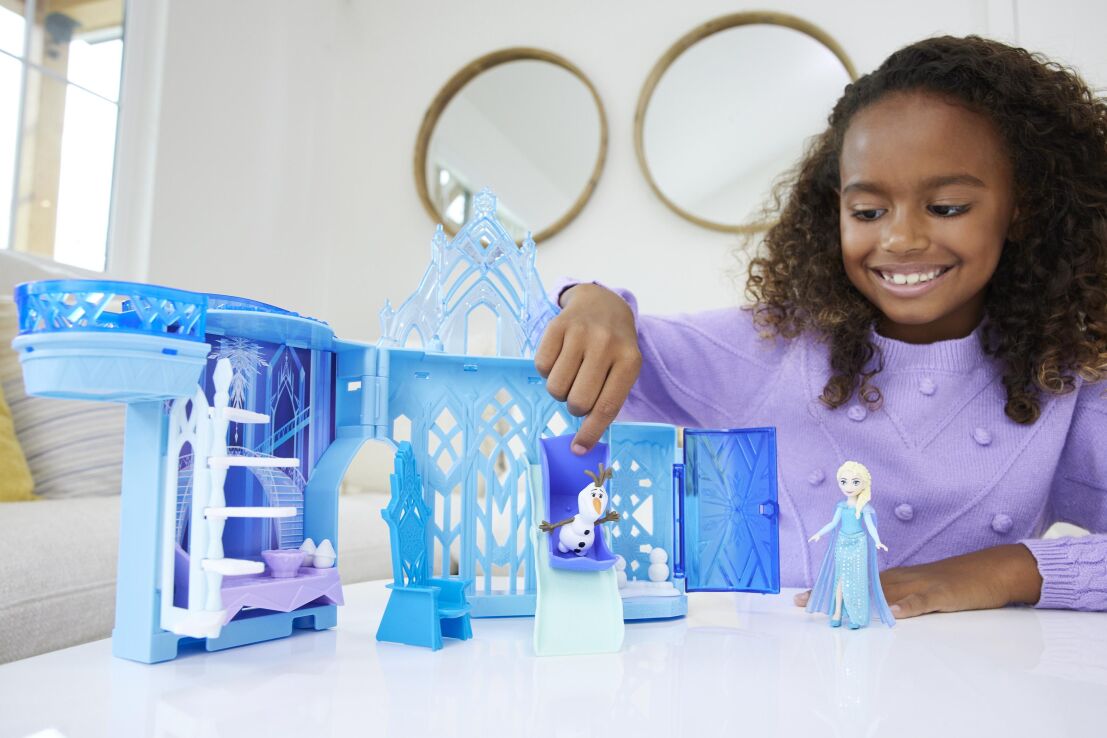 Λαμπάδα Disney Princess Mini Κούκλες-Το Παλάτι Της Έλσα (HLX01) (3)