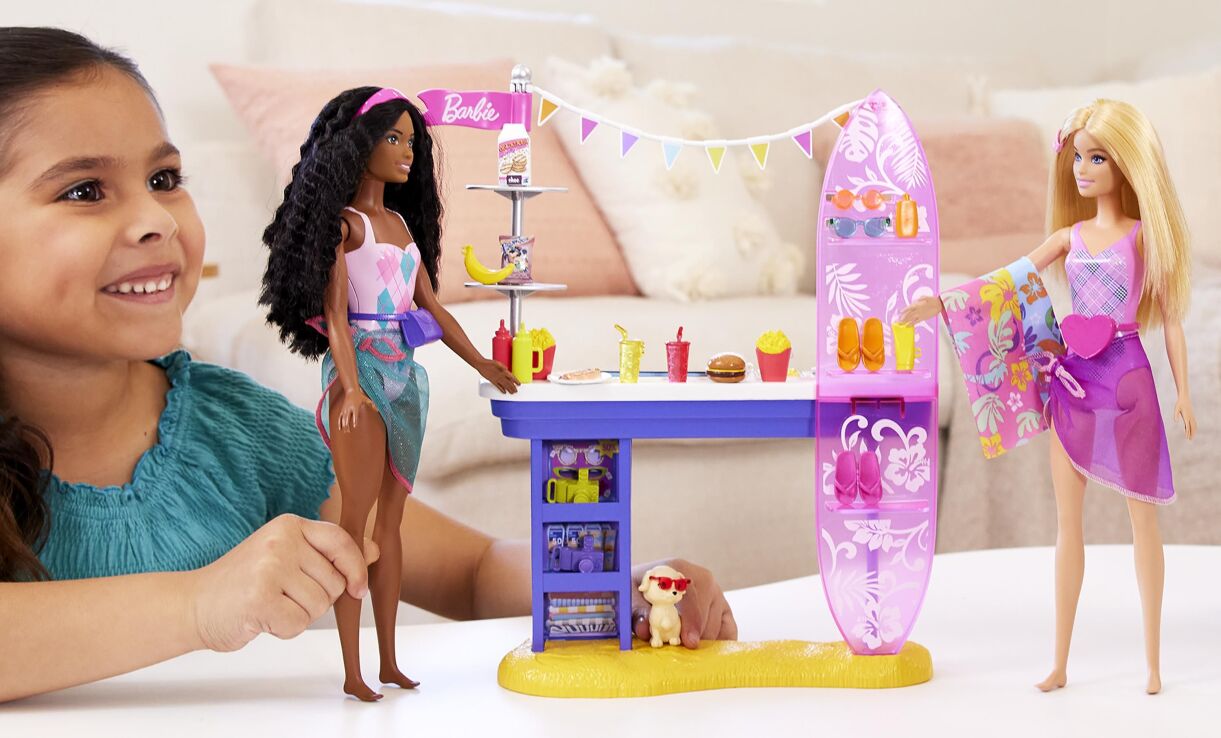 Barbie Beach Boardwalk Set (HNK99) (2)