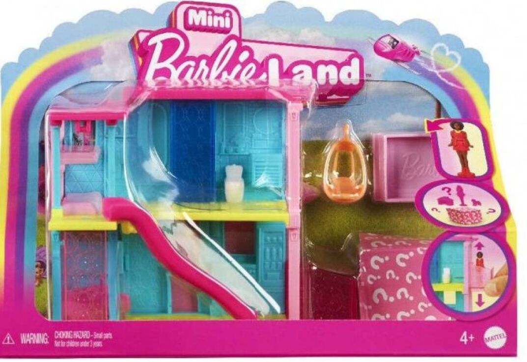 Barbie Mini Barbieland-Σπίτια-3 Σχέδια (HYF44) (3)