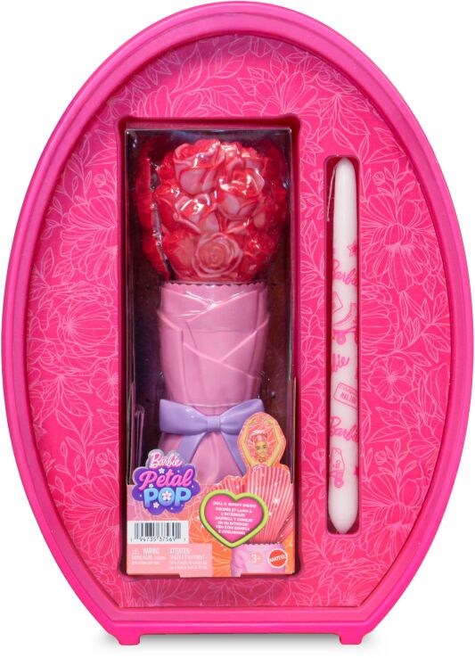 Λαμπάδα Barbie Petal Pop-Κόκκινο Τριαντάφυλλο (JMF59) (0)