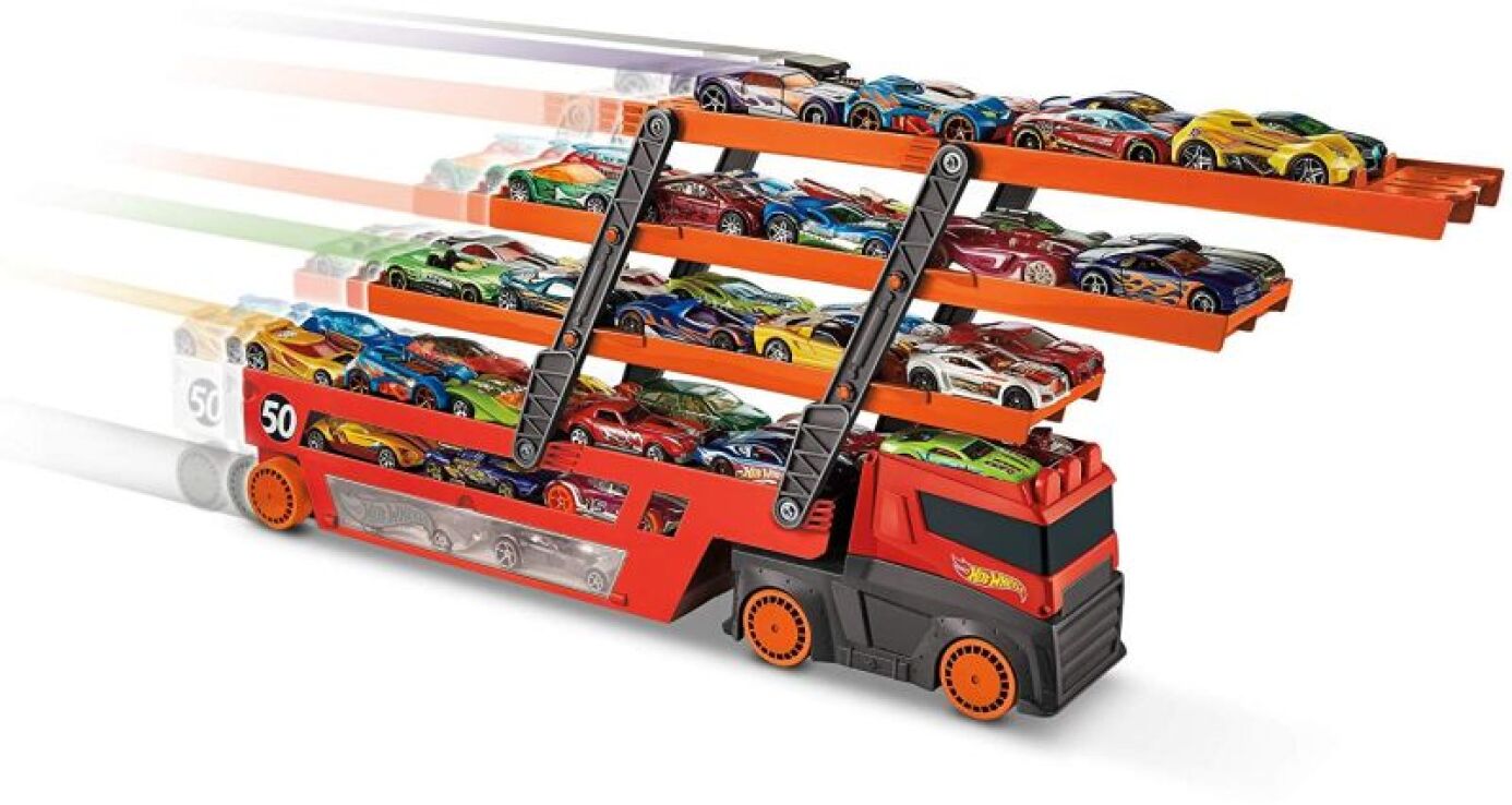 Hot Wheels Mega Hauler Νταλίκα (GHR48) (3)
