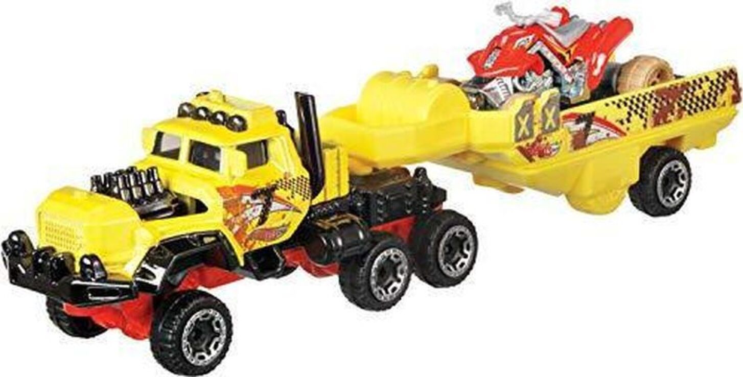 Hot Wheels Νταλίκα Hauling Rig-3 Σχέδια (BDW51) (0)