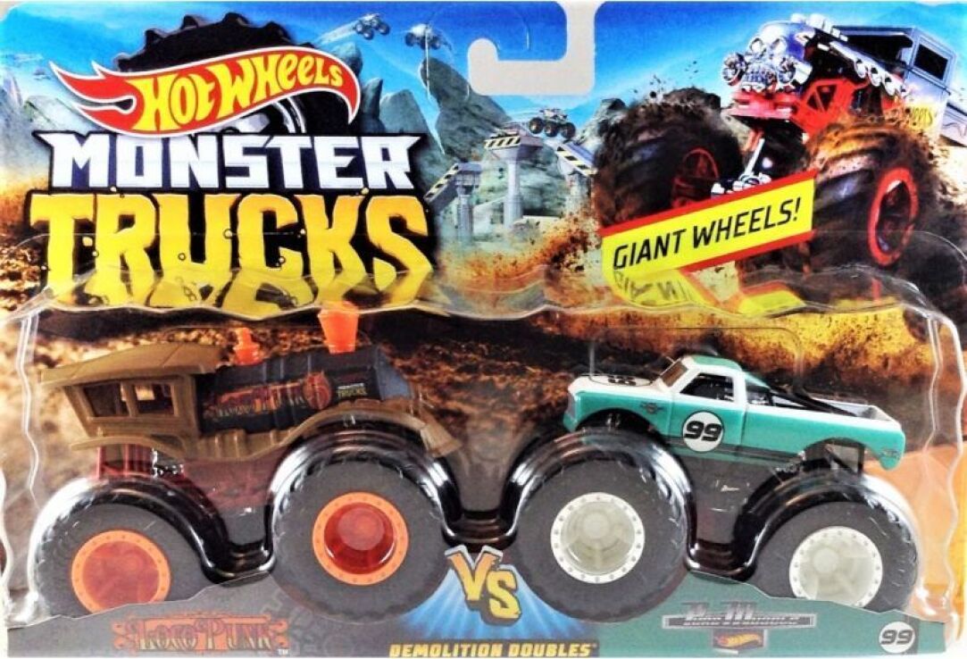 Monster Trucks Οχήματα Σετ Των 2-6 Σχέδια (FYJ64) (4)