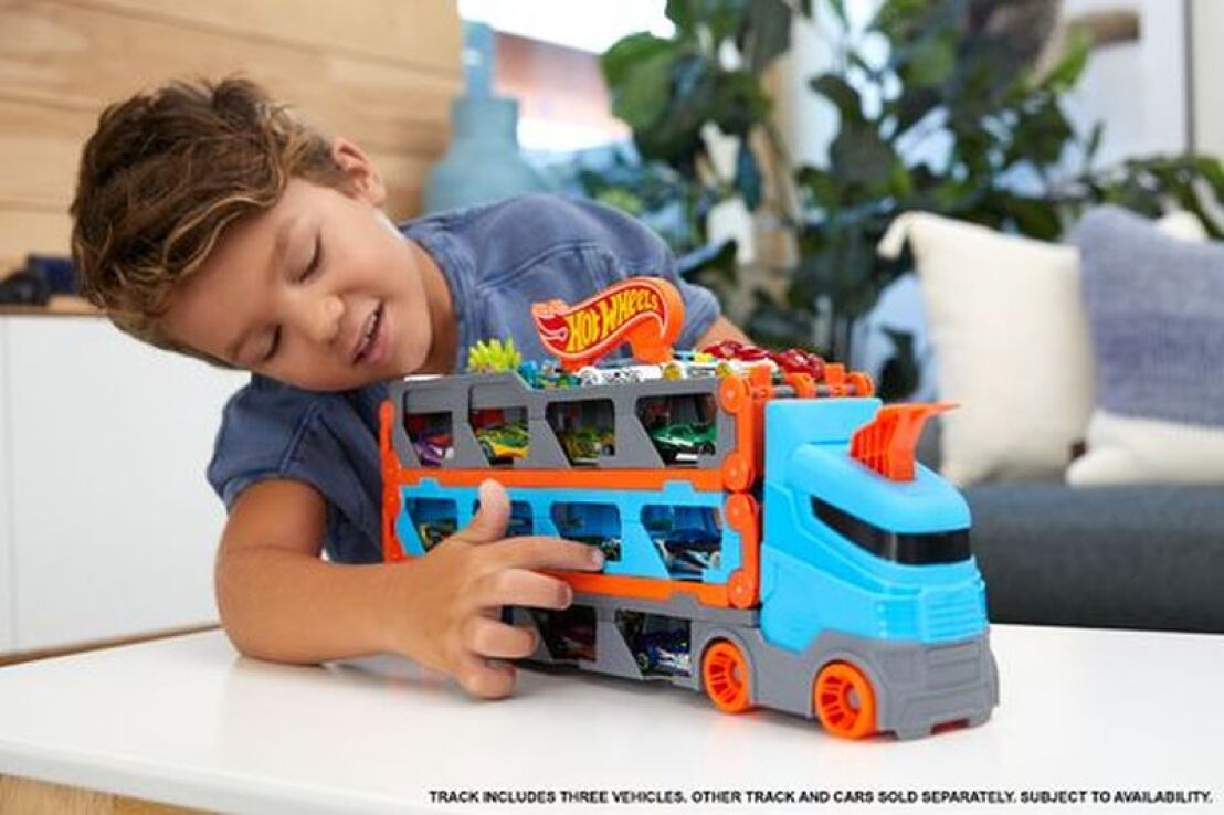 Λαμπάδα Hot Wheels Νταλίκα-Πίστα 2 Σε 1 (GVG37) (4)