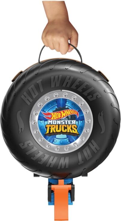 Monster Trucks Σετ Παιχνιδιού Πίστα Σούπερ Ρόδα (GVK48) (2)